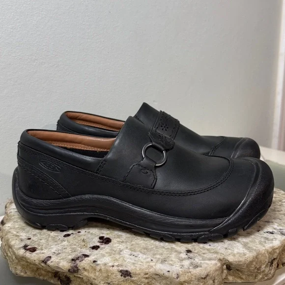 KEEN Kaci II Slip-On Shoe Women's Black Oiled Nubuck Leather Sz 8 - Picture 4 of 16